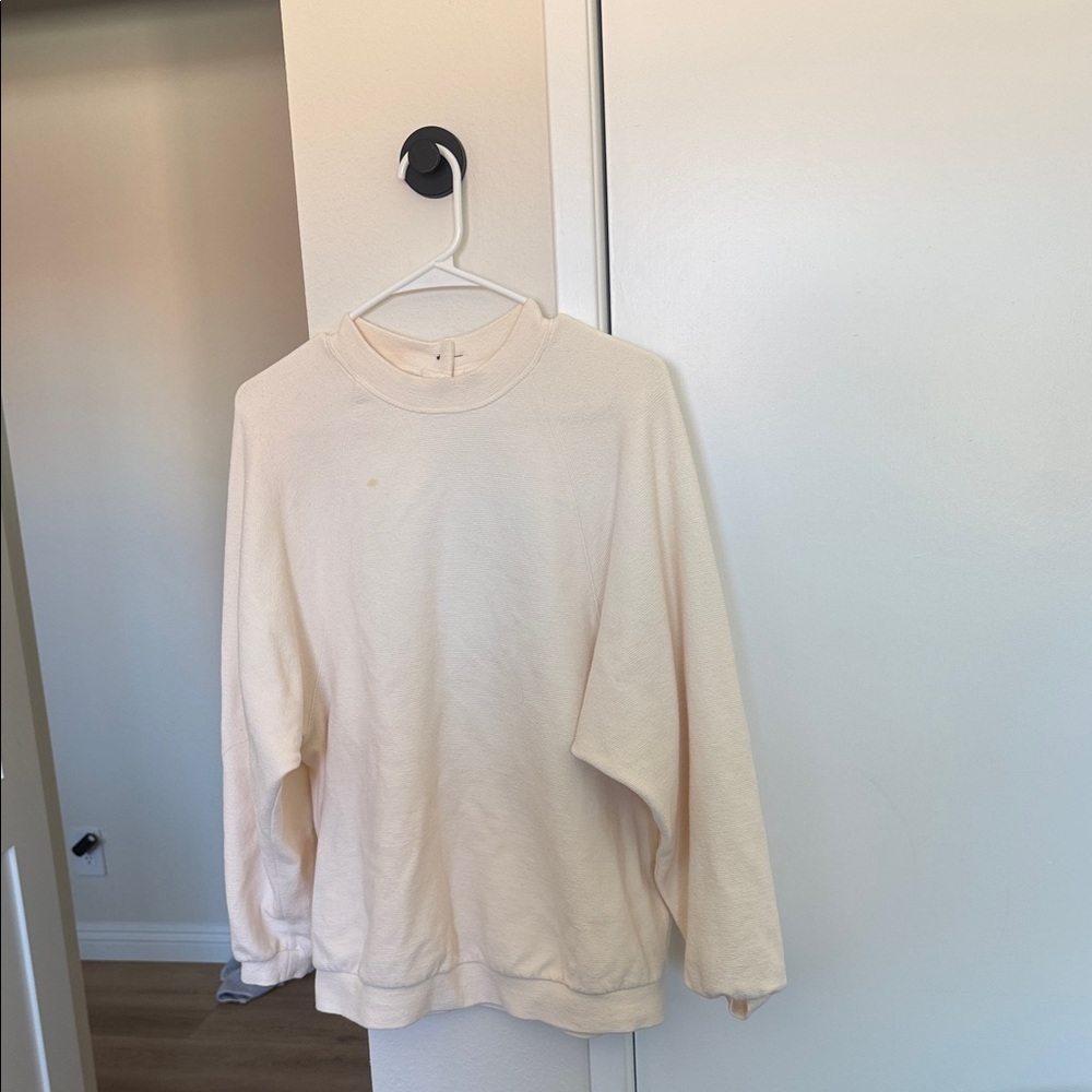 Madewell Off-White Crewneck Sweater
